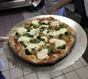 Margherita pizza