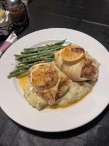 Plate of food 8